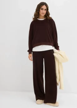 Sweatshirt aus weichem Frottee