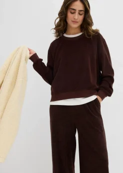 Sweatshirt aus weichem Frottee