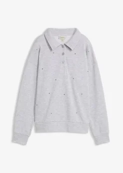 Sweatshirt mit Nieten