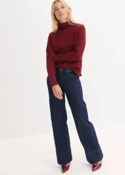 Sweatshirt mit Stehkragen