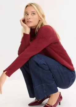 Sweatshirt mit Stehkragen