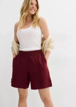 Sweat-Shorts aus Baumwoll-Mix