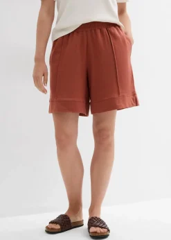 Sweat-Shorts aus Baumwoll-Mix