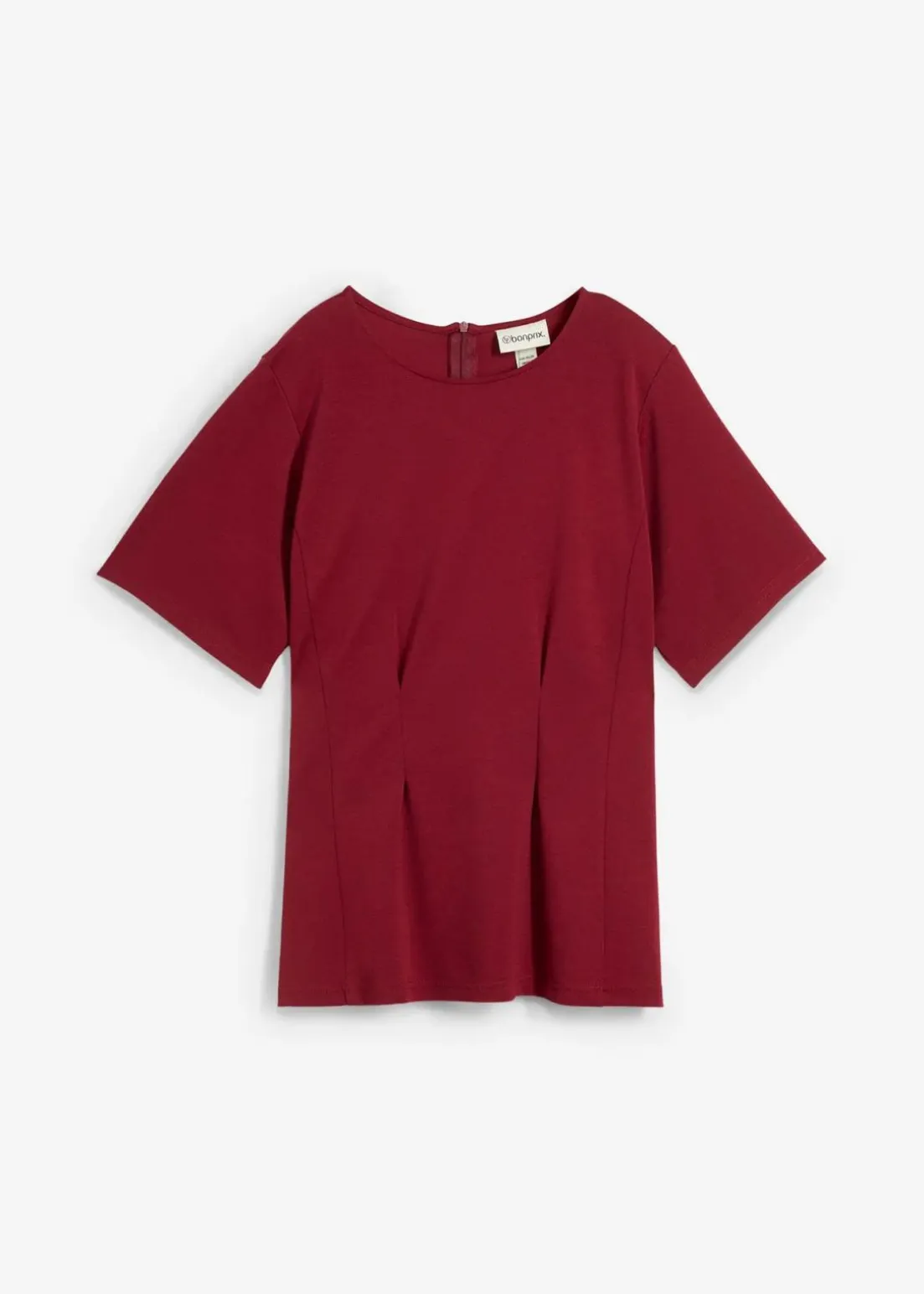 Tailliertes Shirt aus bequemen Punto di Roma