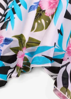 Tankini mit bedruckter Netzware (2-tlg.Set)