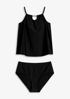 Tankini mit Cut-Out am Ausschnitt (2-tlg.Set)