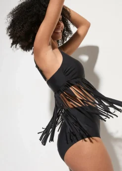 Tankini mit Fransen (2-tlg.Set)