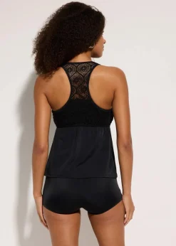 Tankini mit Spitze (2-tlg.Set)