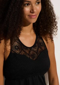 Tankini mit Spitze (2-tlg.Set)