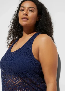 Tankini (2-tlg. Set) aus Spitze