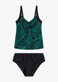 Tankini (2-tlg. Set) mit Raffung