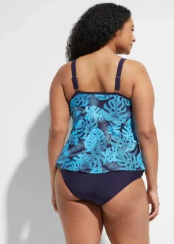 Tankini (2-tlg. Set) mit Raffung