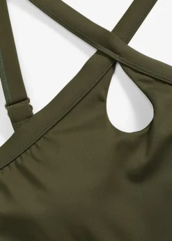 Tankini (2-tlg.Set) mit gekreuzten Trägern