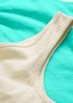 Tanktop aus reiner Bio-Baumwolle (2er Pack)