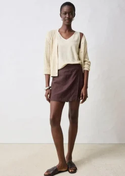 Tanktop aus reinem Leinen