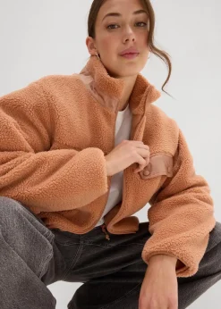 Teddy-Fleece Jacke