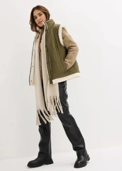 Teddy-Weste zum Wenden