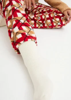 Thermo Frottee Socken mit Bio-Baumwolle (4er Pack)