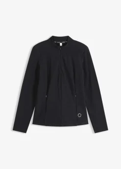 Thermo Funktionsjacke mit halben Reißverschluss, schnelltrocknend