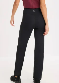 Thermo Sport-Hose aus weichem Material, gerades Bein