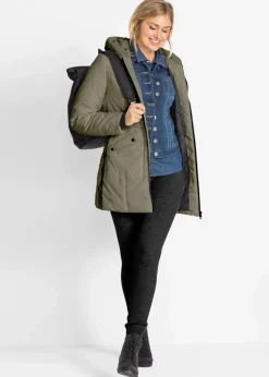 Thermo-Leggings mit Rippbund