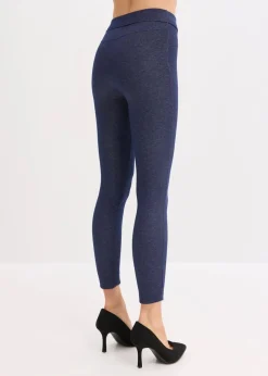 Thermo-Strumpfleggings in Jeansoptik