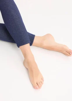 Thermo-Strumpfleggings in Jeansoptik