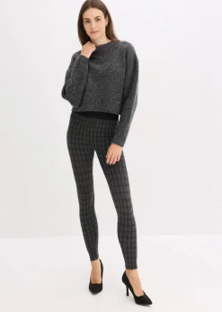 Thermo-Strumpfleggings mit weicher Innenseite