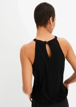 Top aus fließendem Viskose-Mix