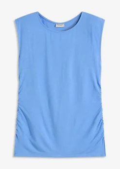 Top aus fließender Viskose