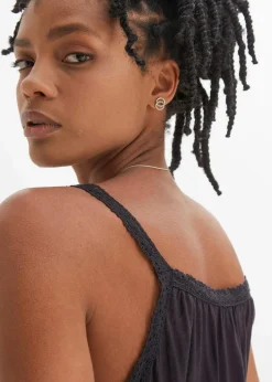 Top aus fließender Viskose