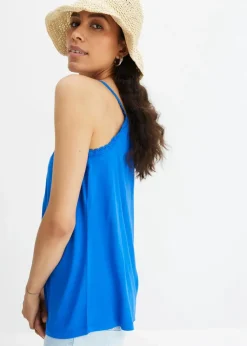 Top aus fließender Viskose