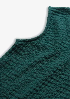 Top aus leichtem Crêpe