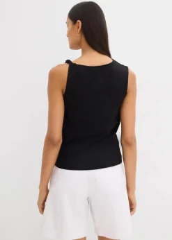 Top aus leichtem Strick