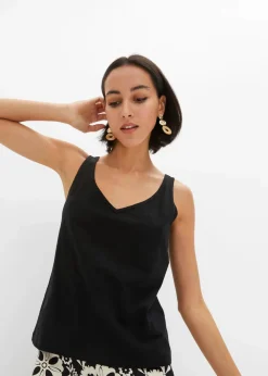 Top aus reiner Bio-Baumwolle