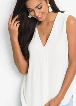 Top aus softem Viskose-Mix