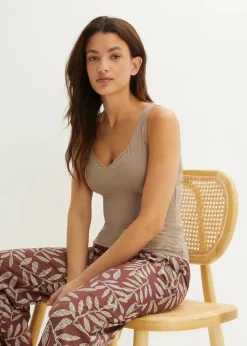 Top mit herzförmigem Ausschnitt