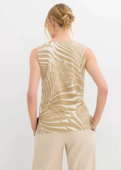 Top mit seitlichen Schlitzen