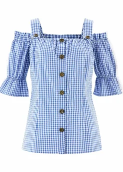 Trachtenbluse mit halbem Arm