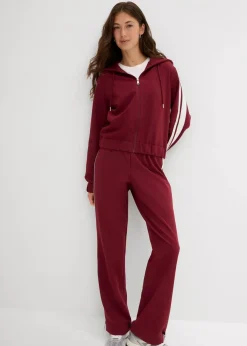 Trainingsjacke mit sportivem Streifen