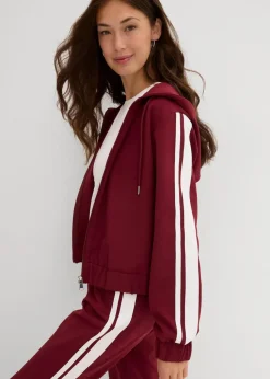Trainingsjacke mit sportivem Streifen