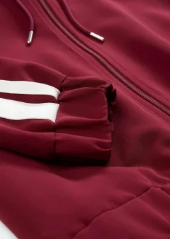 Trainingsjacke mit sportivem Streifen