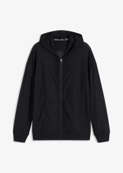 Transparente Sportjacke aus Mesh, oversized