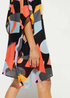 Transparente Strand Tunika