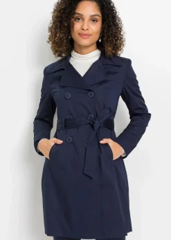 Trenchcoat aus Baumwolle