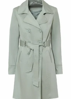 Trenchcoat aus Baumwolle