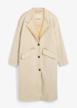 Trenchcoat aus Twill
