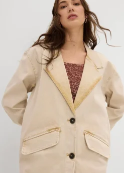 Trenchcoat aus Twill