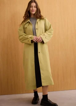 Trenchcoat mit Laschen