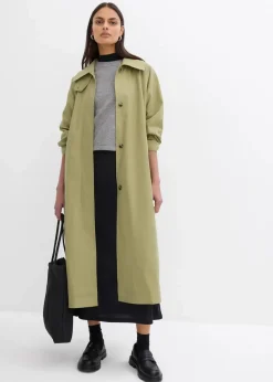 Trenchcoat mit Laschen